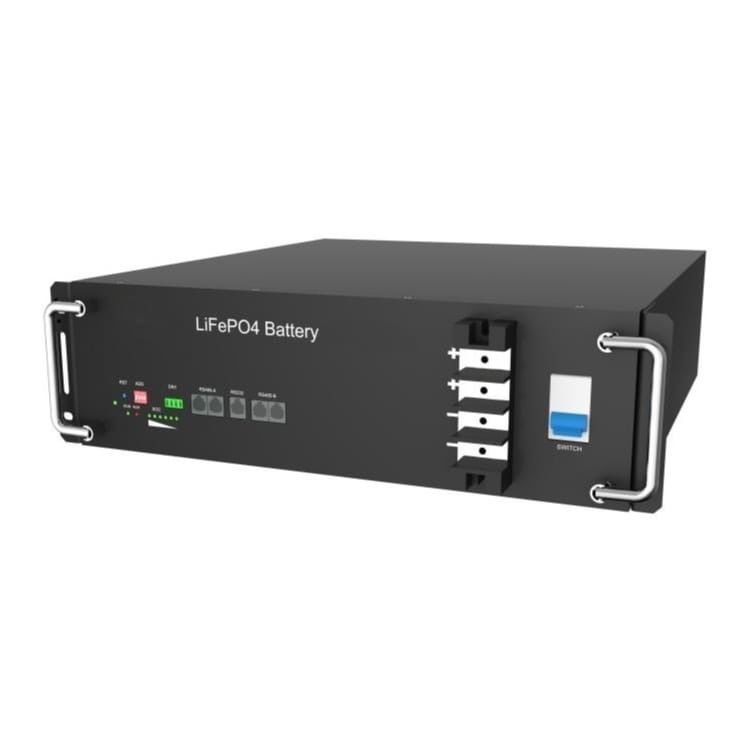 2560Wh 51.2V DC रैक माउंट Lifepo4 बैटरी औद्योगिक वाणिज्यिक ऊर्जा भंडारण के लिए