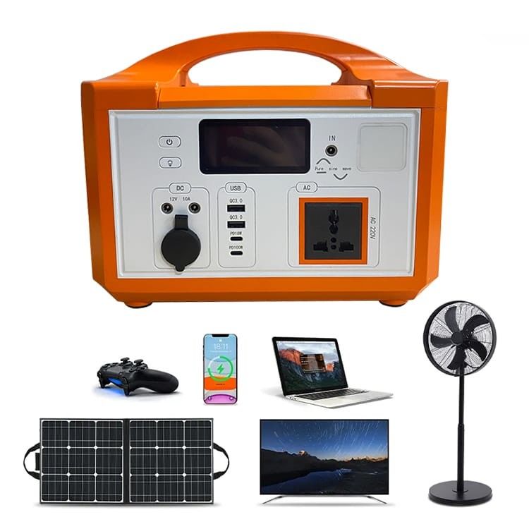 460wh पोर्टेबल लिथियम बैटरी पावर स्टेशन, आउटडोर 600 वाट पोर्टेबल पावर सप्लाई