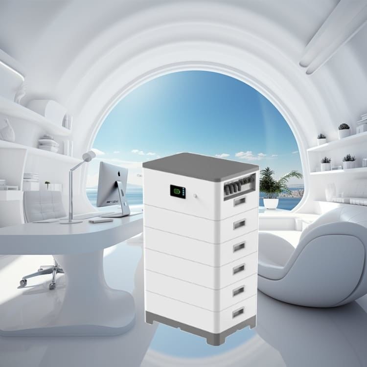 फर्श-माउंटेड होम एनर्जी स्टोरेज सिस्टम 48V 10.24kwh 200A लिथियम बैटरी Lifepo4