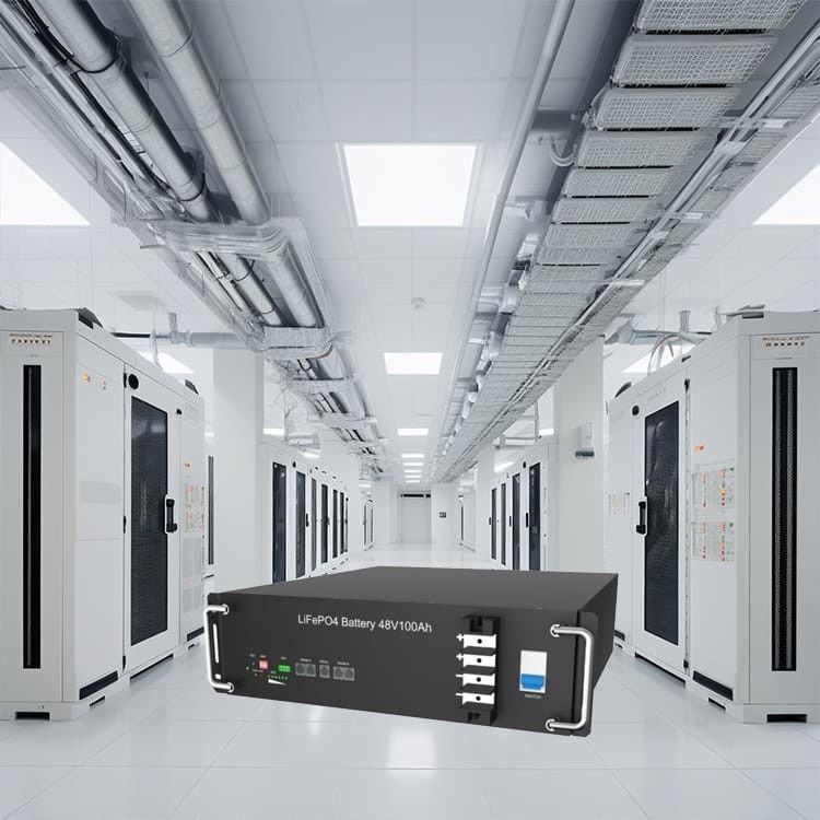 Lifepo4 स्मार्ट रैक माउंट 48v बैटरी 100Ah 200Ah 5Kwh 10Kwh होम एनर्जी स्टोरेज के लिए